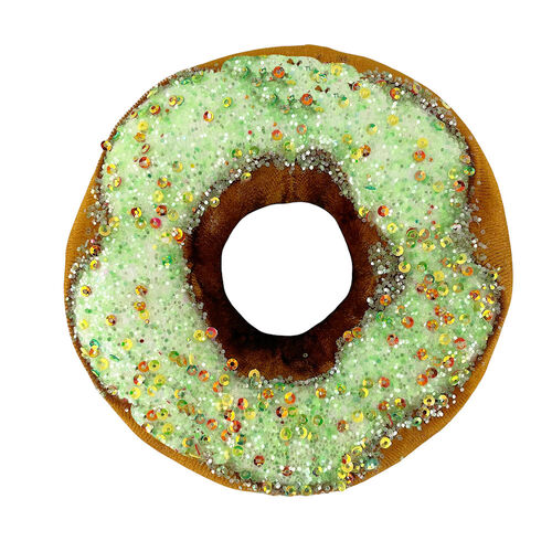 Hanging Green Donut 14cm