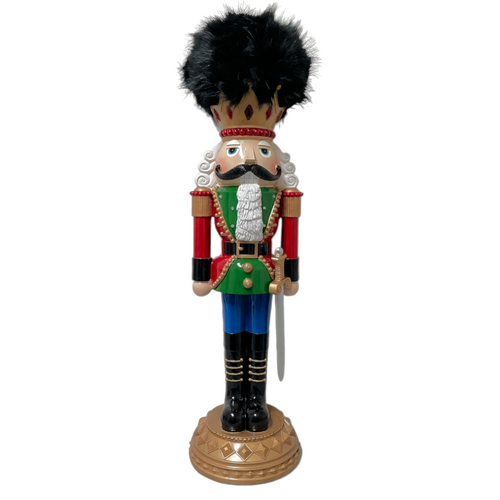 Nutcracker Red/Blue LED 89cm
