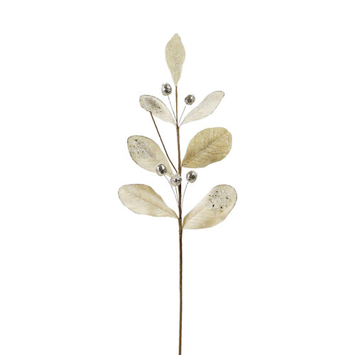 Leaf Branch Champagne 73cm