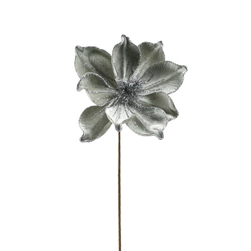 Magnolia Stem Silver 60cm