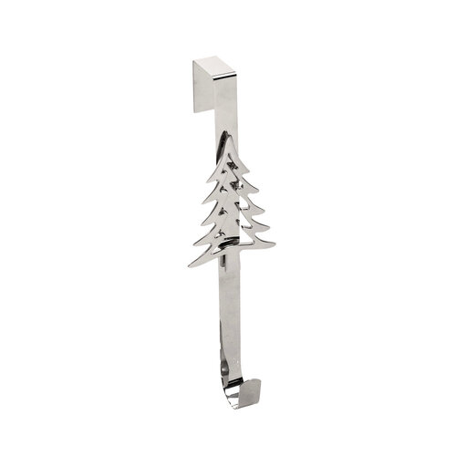 Wreath Holder Tree Silver 38cm