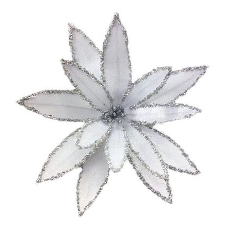 White Silver Flower 50cm