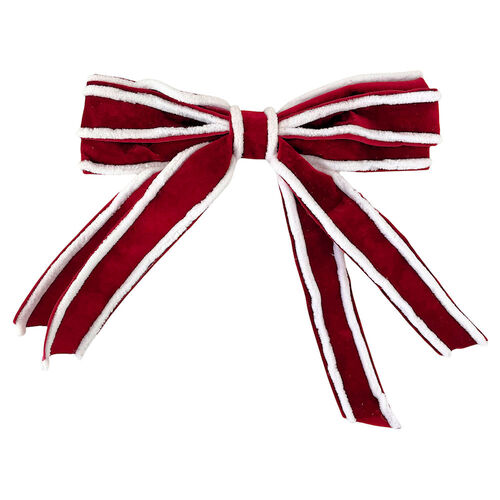 Red White Bow 25 x 35cm