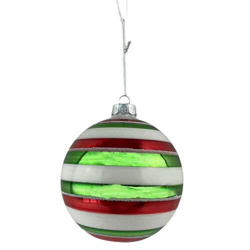 White Green Red Ball Hanging 10cm