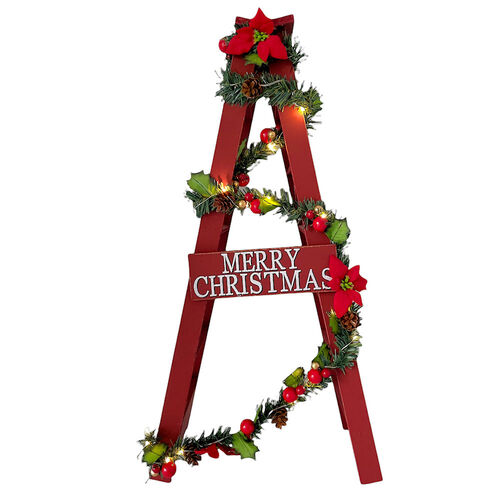 Christmas Display Ladder 61cm LED