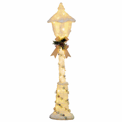 LED Snowy Lamp Post 150cm