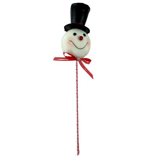 Candy Snowman on Stick 41cm