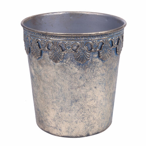 Antique Pewter Metal Pot 14cm