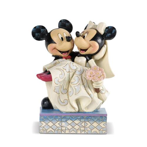 Mickey & Minnie Wedding Congratulations 16.5cm