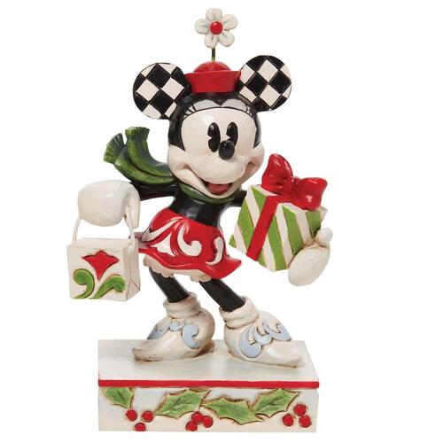 Minnie with Bag & Gift 13cm