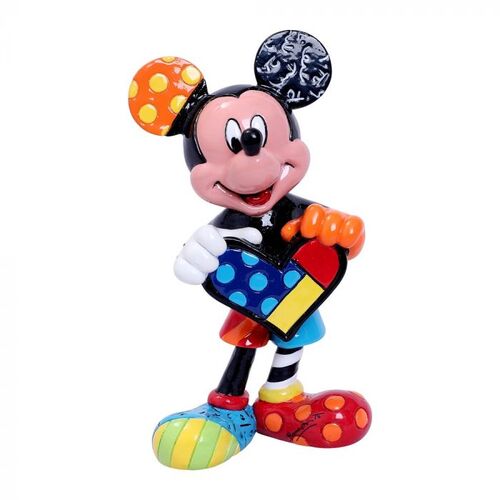 Mickey Holding Heart Mini Figurine (2022) 9cm
