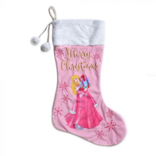 Aurora Princess Stocking 'Merry Christmas' 65cm
