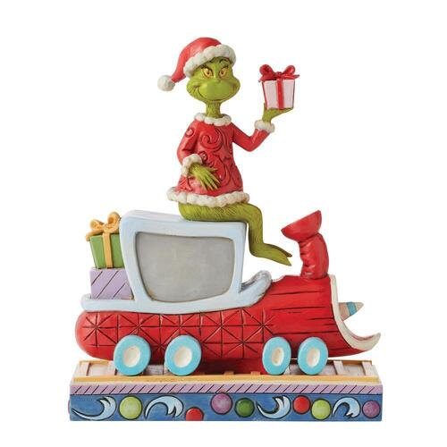 Grinch on Train 20cm