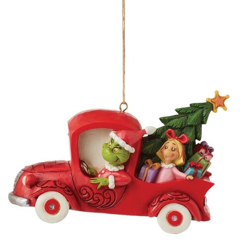 Grinch Red Truck 11cm