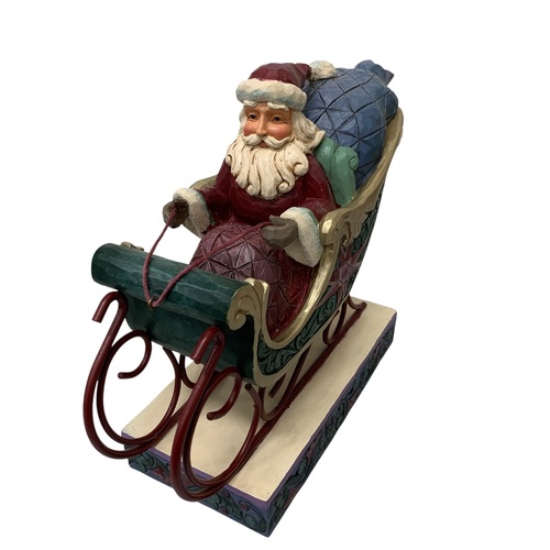 Santa's Sleigh 18cm