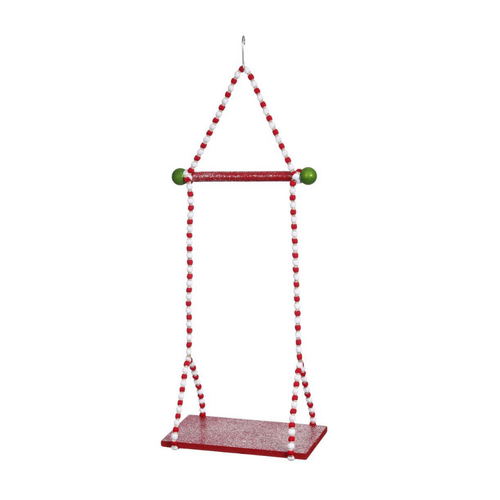 Double Elf Swing 56cm Red & White