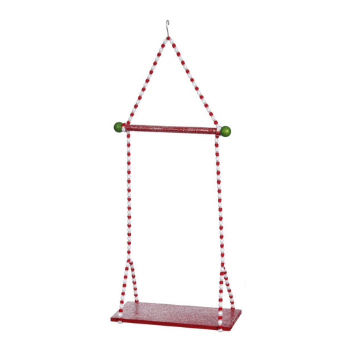 Double Elf Swing 62cm Red & White