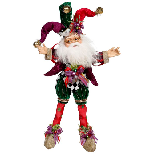 Mark Roberts North Pole Jingle Bells Elf (Small) 34cm