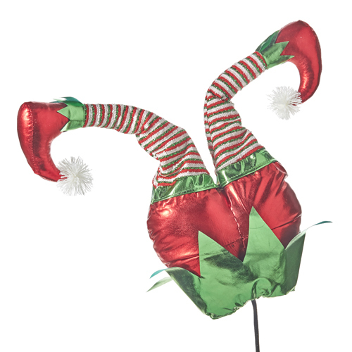 Animated Musical Elf Legs Oh What Fun