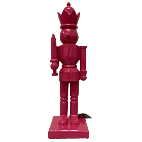 Standing Nutcracker Pink 25cm