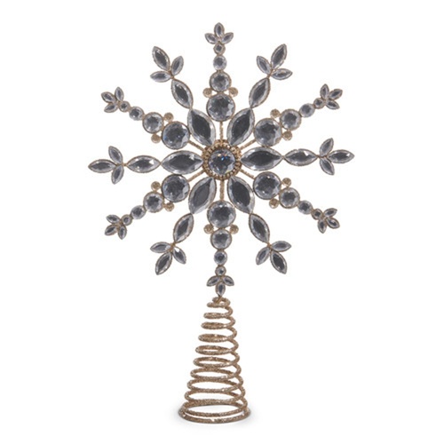 Jewelled Star Tree Topper 31cm