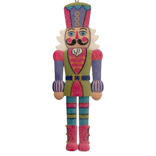Candy Nutcrackers Pink 15cm