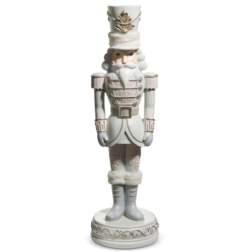 Whimsical White Nutcracker 76cm