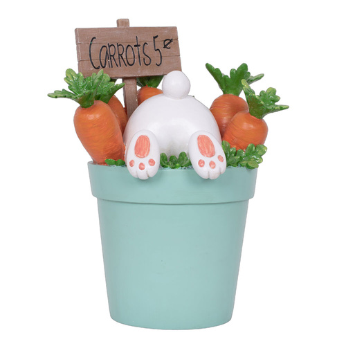 Bunny In Pot 28cm