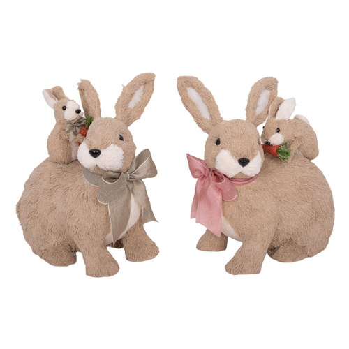 Mummy Bunnies 2Asst 28cm