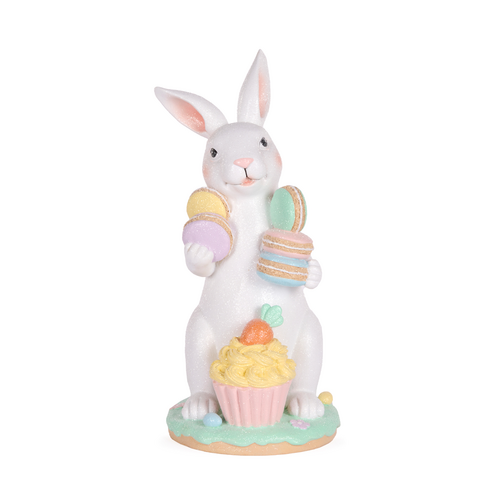 Sweet Bunny w. Macarons 34cm