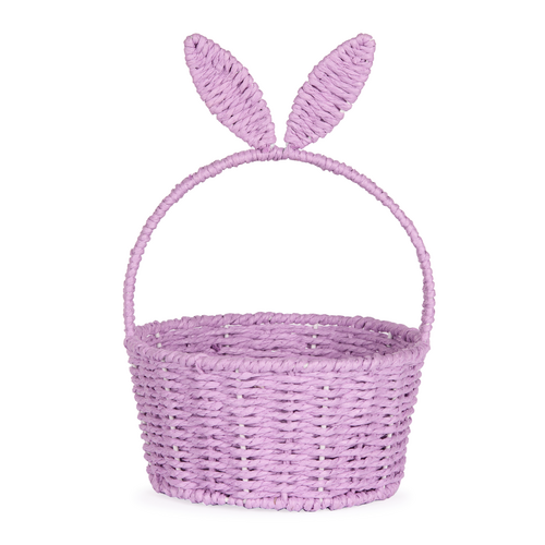 Bunny Ears Basket Purple 30cm
