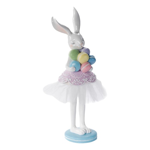 Luxe Bunny w. Pastel Macarons 55cm