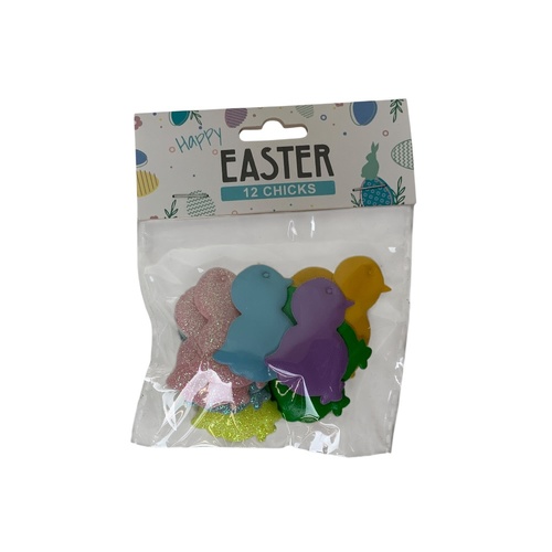 Chick Stickers 12pk 