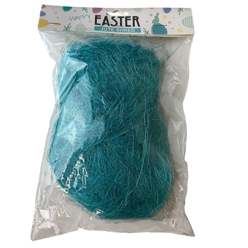 Shredded Jute Blue