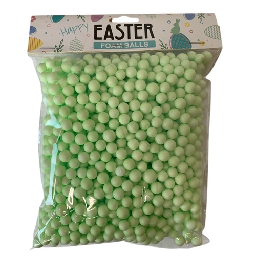 Foam Balls Green 1cm