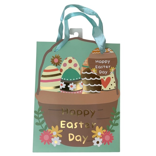 Easter Gift Bag Egg Basket 23cm