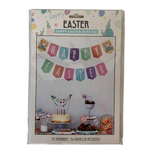 Happy Easter Bunting 3m