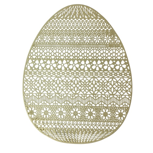 Easter Egg Placemat Yellow 38cm