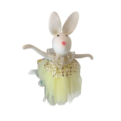 Ballerina Bunny Lemon 20cm