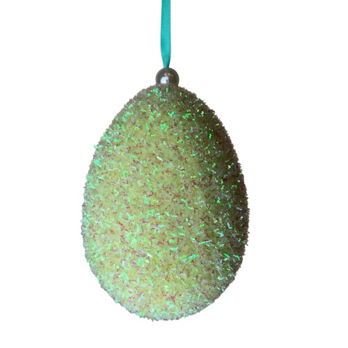Hanging Egg Green 15cm
