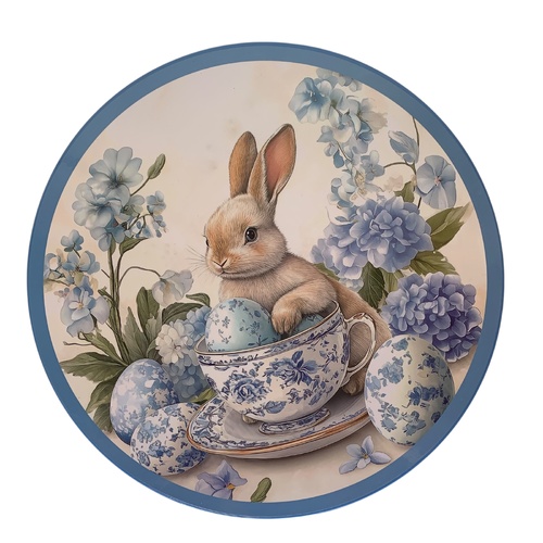 Melamine Cake Stand Blue 29cm