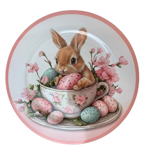 Melamine Plate Pink 33cm