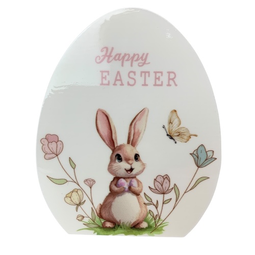 Happy Easter Plaque 14cm