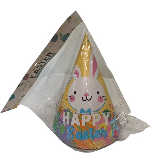 Easter Hats Yellow 6pk