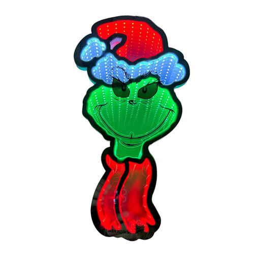 Infinity Grinch Face Hang 40cm