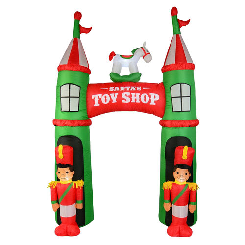 Inflatable Toy Shop Arch with LED 300cm