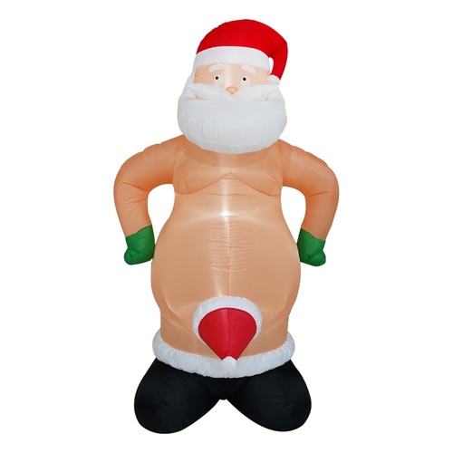 Inflatable Naughty Santa 210cm