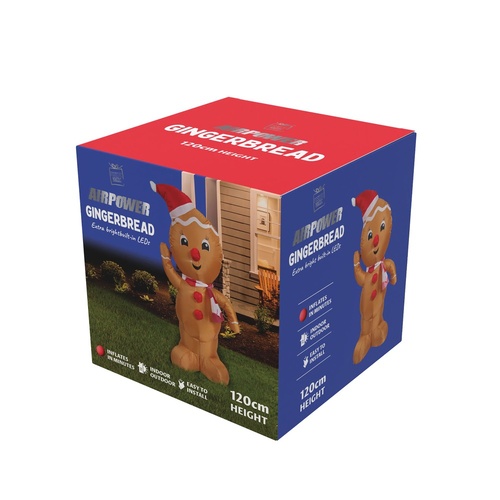 Inflatable Gingerbread 120cm