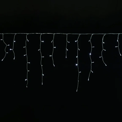 480 LED Twinkle Icicle Light White