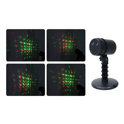 Laser w. Red & Green Motion Pattern